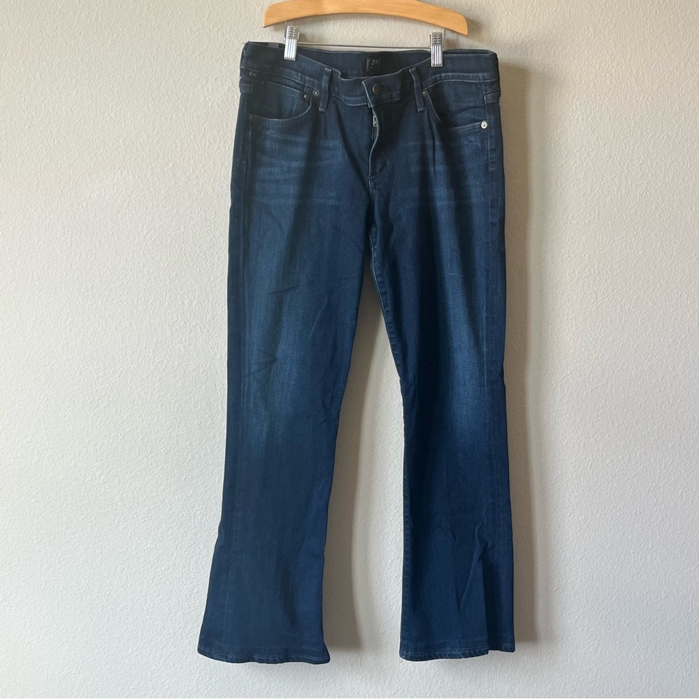 Citizens Of Humanity Dark Blue Flare Jeans